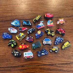 Vehicle Transportation Croc Charm Jibbitz Bundle